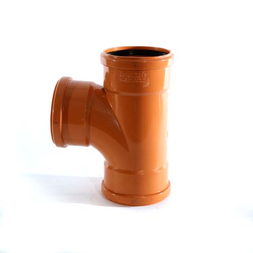 110mm 87° Triple Socket Junction www.drainagefittings.co.uk