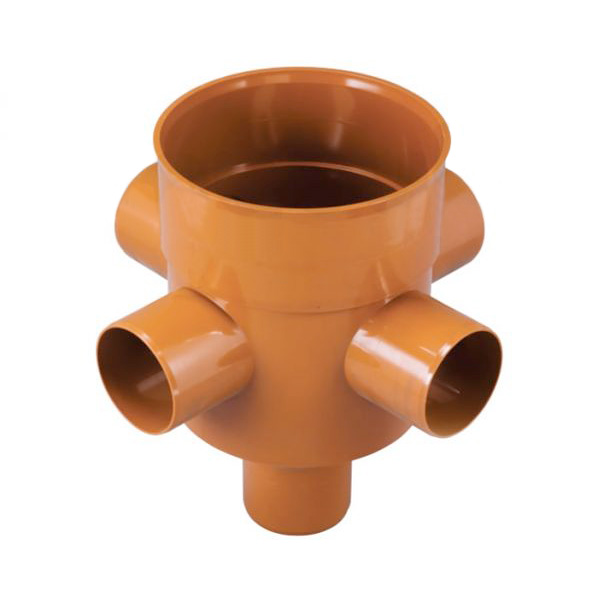 250mm Ø Bottom Outlet Chamber Body www.drainagefittings.co.uk